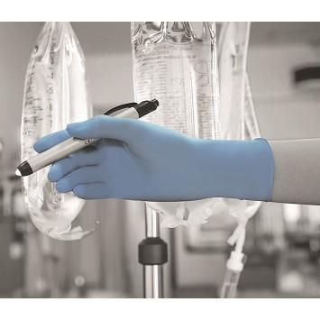 GLOVES BODYGUARDS BLUE NITRILE GL8903